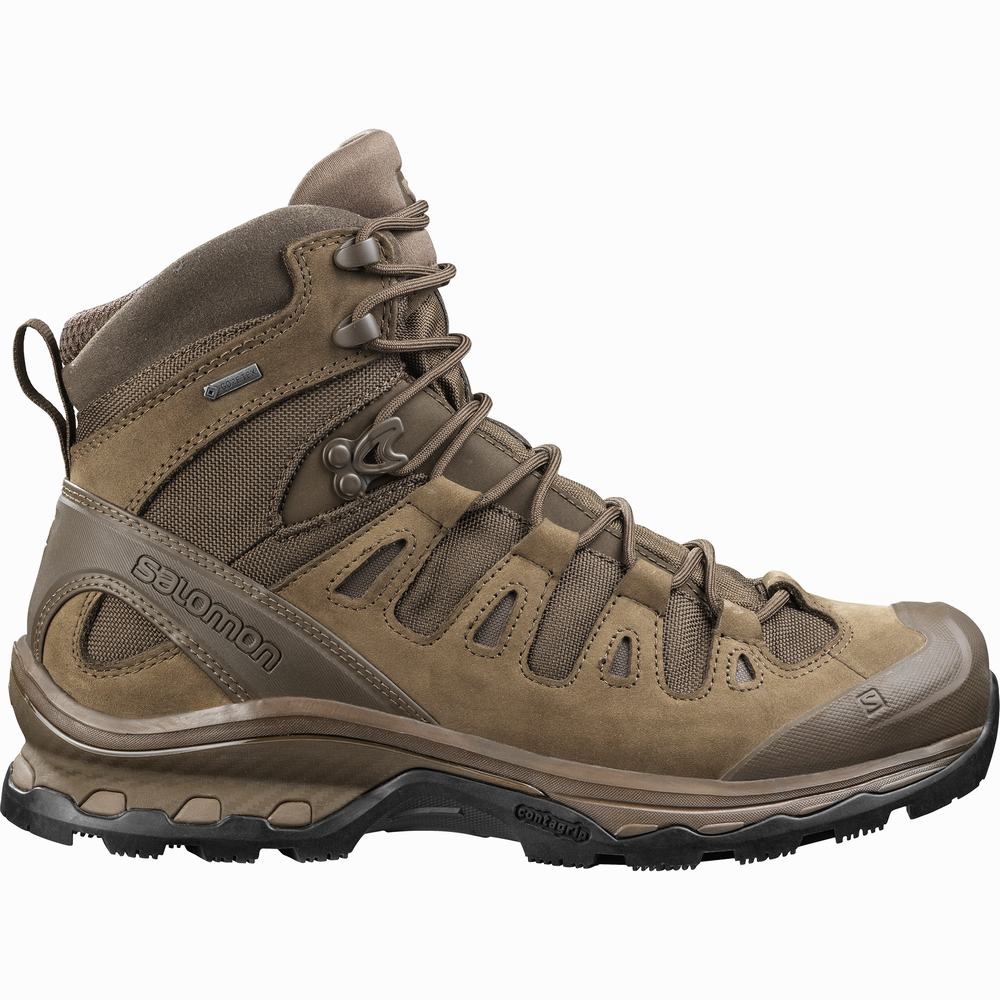 Dámské Taktické Boty Salomon Quest 4d Gore-tex Forces 2 En Hnědé | CZ-4239170