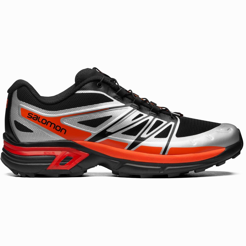 Dámské Tenisky Salomon Xt-wings 2 Black/Silver/Orange | CZ-0816372