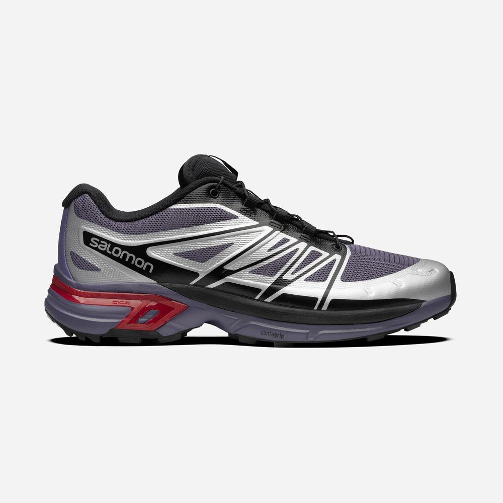 Dámské Tenisky Salomon Xt-wings 2 Purple/Silver/Red | CZ-3079186