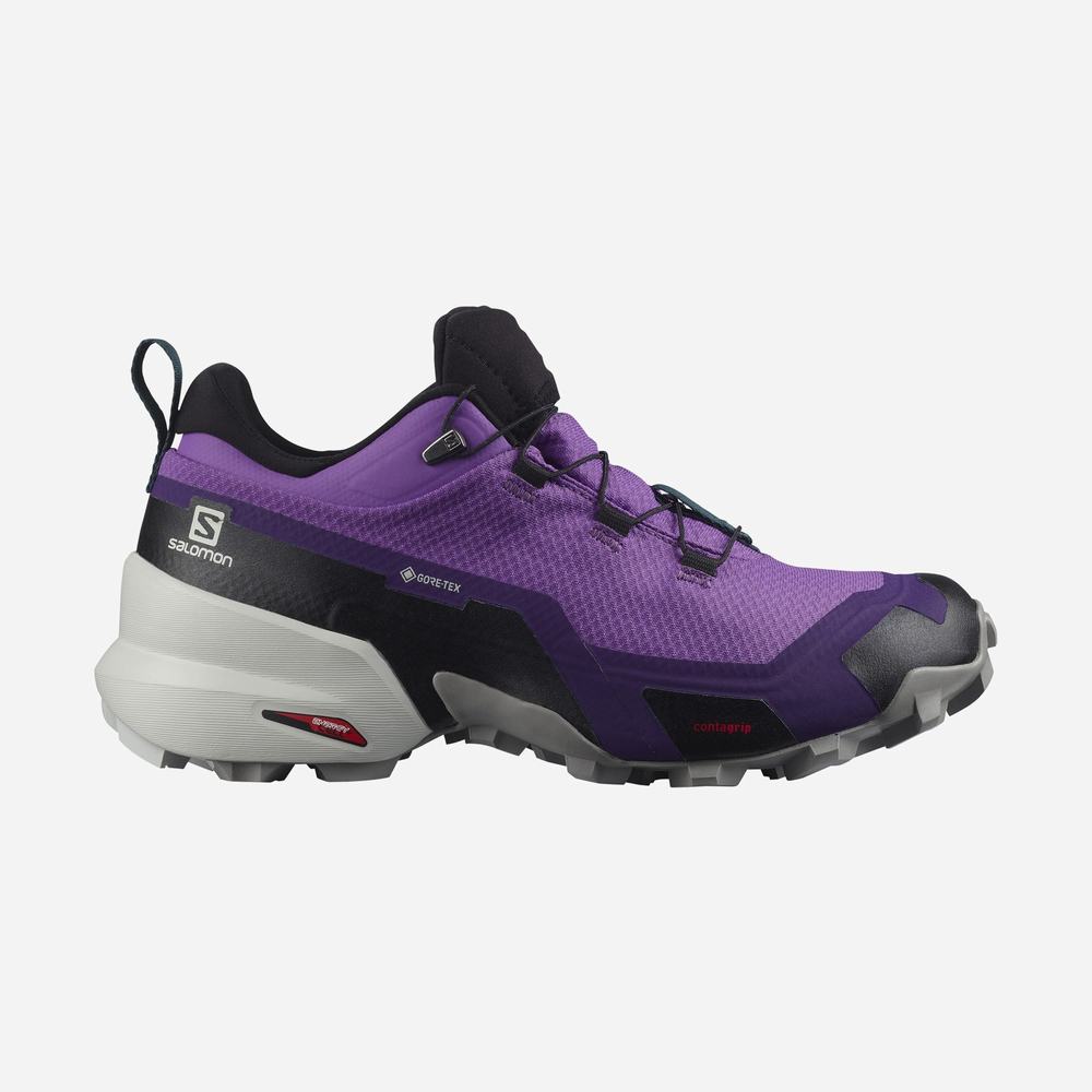 Dámské Turistické Boty Salomon Cross Hike Gore-tex Tyrkysové | CZ-5430896