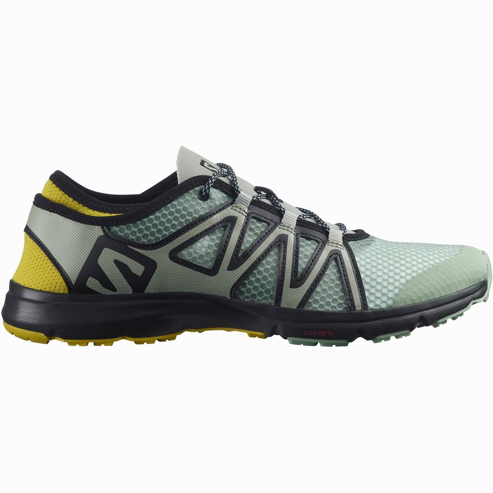 Pánské Boty do Vody Salomon Crossamphibian Swift 2 Turquoise/Black | CZ-3059724