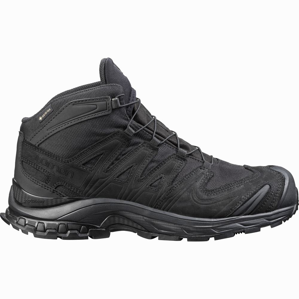 Pánské Přibližovací Boty Salomon Xa Forces Mid Gore-tex En Černé | CZ-2791604